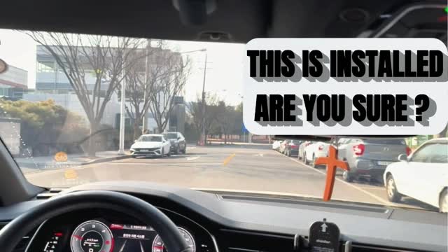 Czekaj, czy to naprawdę jest zainstalowane na moim aucie? Tak.